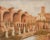 Franco Marzilli, Roman Ruins, Oil Painting, 1970s For Sale