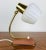 1960s Mid-Century Modern Table Lamp in Frosted Glass and Brass, 1960s For Sale - Image 5 of 7