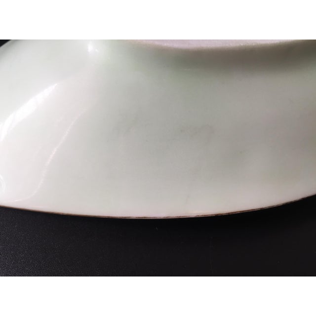 Antique Arts & Crafts Hutschenreuther Selb Bavaria Chamomile Relish Serving Dish For Sale - Image 11 of 11