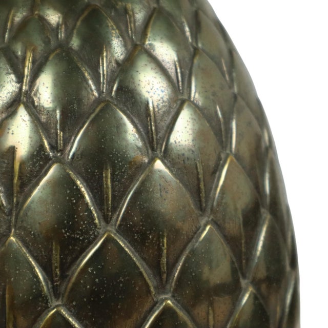 Pineapple Lamp and Table Loevsky & Loevsky for Deknudt, 1970s, Set of 2 For Sale - Image 18 of 18