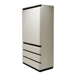 Puzzled Wardrobe by Rougier, 1980s For Sale