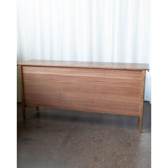 1970s Danish Modern Henning Kjærnulf Danish Oak Sideboard Credenza, Attributed For Sale - Image 11 of 14