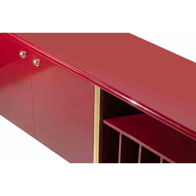 Vintage Lacquered Sideboard by Cini Boeri, 1970s For Sale - Image 6 of 11