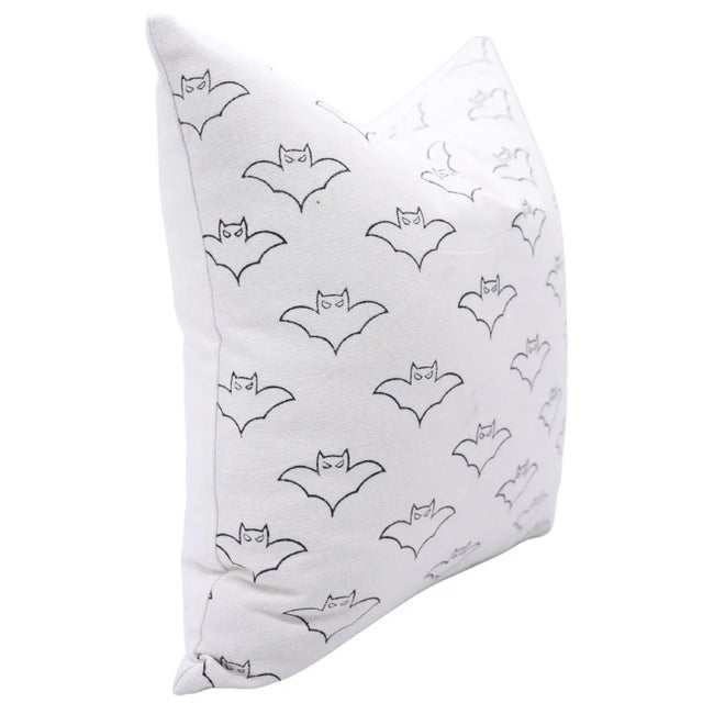 Elevate your Halloween décor with Fabdivine’s handmade Bat block print pillow cover. Crafted from premium linen fabric in...