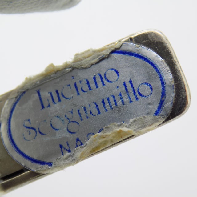 Vintage Italian Handmade Genuine Sterling Silver 925 Floatplane Seaplane Airplane Figurine Sculpture For Sale - Image 10 of 12