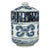 China Vintage Blue‑and‑White Porcelain Hollow‑Out Floral Incense Burner For Sale