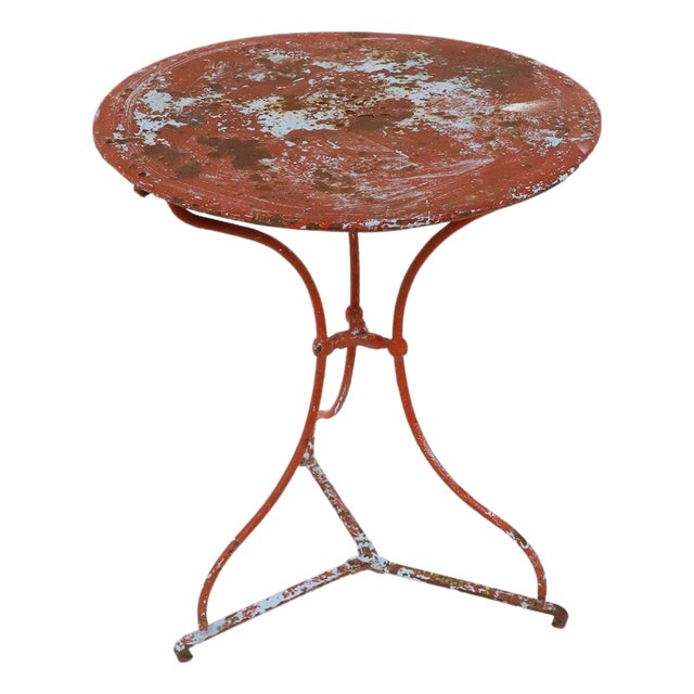 19th Century French Bistro Table For Sale