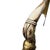 Gold Rose Tarlow Dolphin Gilt Armchairs- A Set of 2 For Sale - Image 8 of 9
