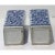 Ceramic 14" High Chinoiserie Square Vases - A Pair For Sale - Image 7 of 10