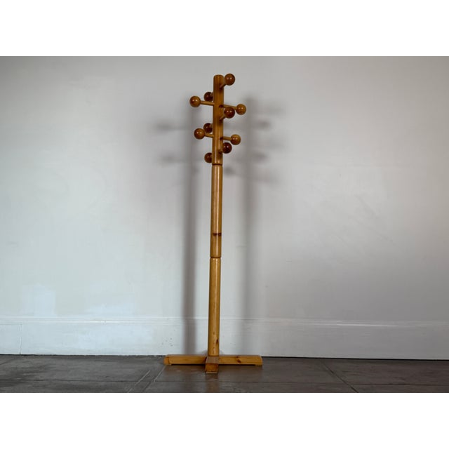Vintage 1970's Charlotte Perriand French Coat Rack For Sale In Los Angeles - Image 6 of 9