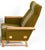 A hip and stylish retro modern, circa 1960's/70's Danish high back mid-century lounge chair. The chair is constructed on a...