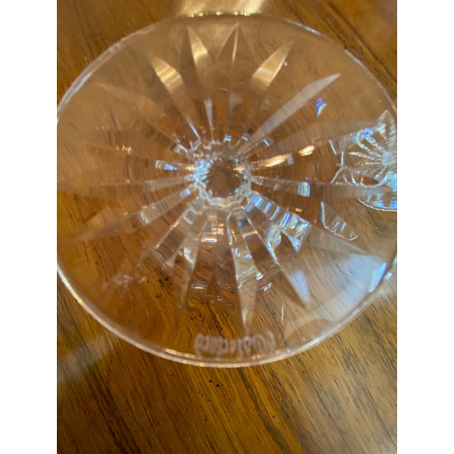 Art Deco 1960s Waterford Crystal / Lismore Champagne / Sherbet Coupes - Set of 4 For Sale - Image 3 of 4