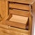 Wood Broyhill Brasilia Mid Century Walnut and Brass Gentlemans Chest Highboy Dresser For Sale - Image 7 of 10