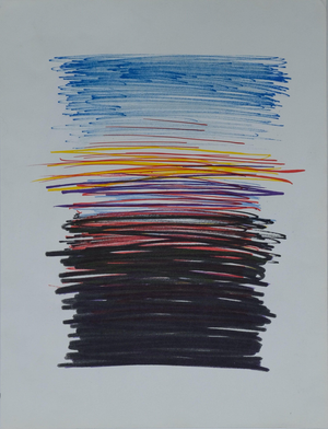 Yaacov Agam, Composition abstraite, Lithograph