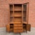 Mid-Century Modern Broyhill Brasilia Two-Piece Walnut Mid Century Modern Hutch China Cabinet For Sale - Image 3 of 11