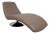 Brown Leather Silence Lounger from Ewald Schillig For Sale
