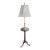 Vintage Knob Creek Mahogany Floor Lamp Table For Sale