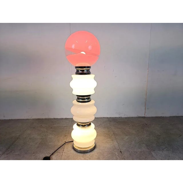 Vintage Floor Lamp by Mazzega, 1960s For Sale - Image 7 of 11