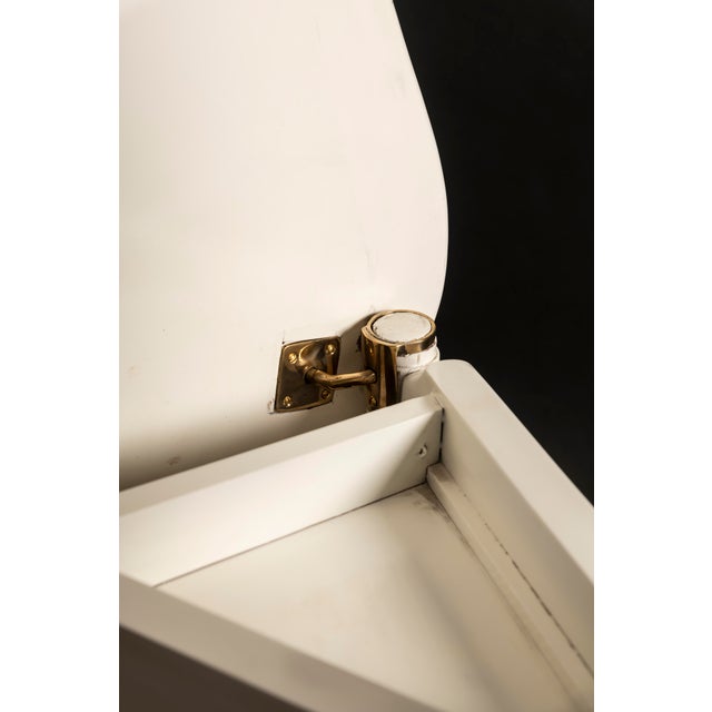 White Valet Chair in White Lacquered Wood by Hans J. Wegner, 1950s For Sale - Image 8 of 14