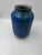 Late 20th Century Vintage Signed Studio Pottery Vase in Cobalt Blue and Teal Glaze For Sale - Image 5 of 5