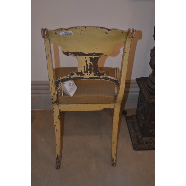 Brown 19th Century Set of Four English Small Painted Chairs For Sale - Image 8 of 10