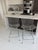 Harry Bertoia Bar Stools for Knoll | Polished Chrome | Set of 2 For Sale In Miami - Image 6 of 15
