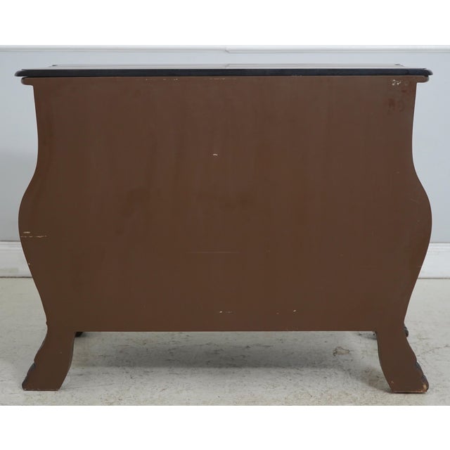 Regency Style Marble Top Lion Head Chest For Sale - Image 17 of 17