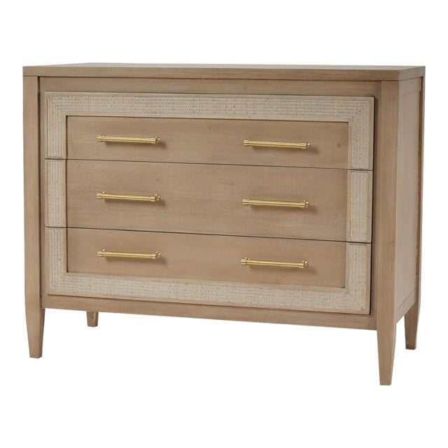 English Coastal Modern Chest of Drawers For Sale