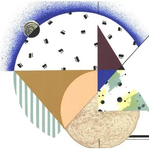 Krista Rosenkilde Shock Blue Black Hole, 2016 - Signed For Sale - Image 4 of 5