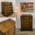 English Art Deco Style Oak Chest of Drawers, 1950s For Sale - Image 3 of 15