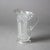 19th Century Antique Etched and Pressed Glass Water Pitchers- Set of 5 For Sale - Image 9 of 12