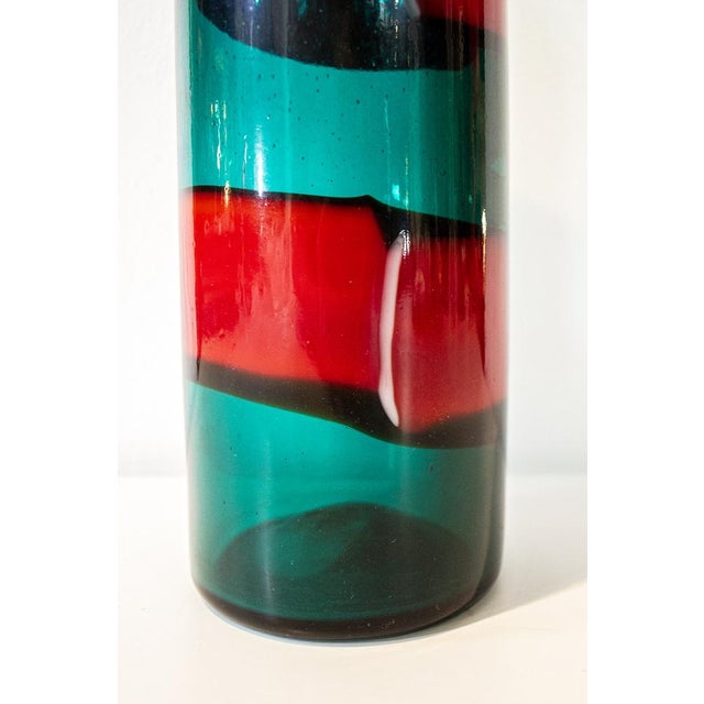 Venini Fulvio Bianconi Vase, Venini Murano, 1950s For Sale - Image 4 of 6