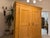 Biedermeier Farmhouse Cabinet in Natural Wood For Sale - Image 10 of 12
