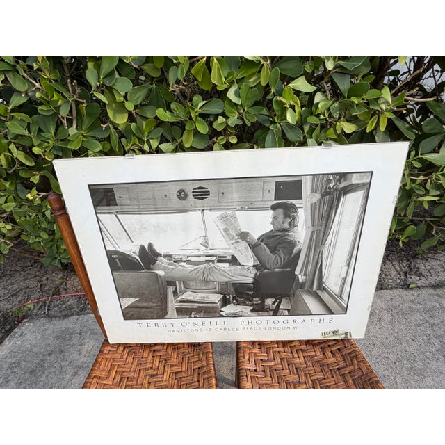 Vintage Terry O’Neill Photograph of Clint Eastwood on the Set of Joe Kidd, Framed Exhibition Poster For Sale - Image 4 of 12