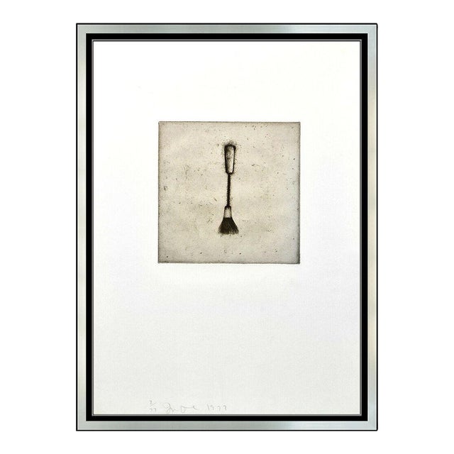 1970s Plate 3, from Four German Brushes, Jim Dine For Sale