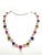 Bochic “Capri” Vintage Ruby & Multi Color Sapphire Necklace In 18K Gold & Silver For Sale In New York - Image 6 of 15