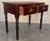 Wood Spanish Country Pine "Mobila " Side Table or Console With Two Drawers For Sale - Image 7 of 11