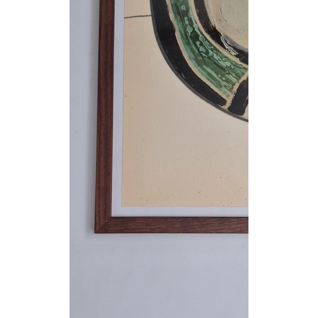 After Pablo Picasso, Céramiques De Picasso, 1948, Polychrome Print, Framed For Sale - Image 6 of 8