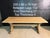 Bleached Oak Farmhouse Dining Table, 1920s For Sale - Image 13 of 16