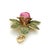 Not Yet Made - Made To Order Bochic “Orient” Ruby, Emerald & Sapphire Brooch Set In 18K Gold & Silver For Sale - Image 5 of 11