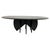Vintage Black Stone Coffee Table, 1980s For Sale - Image 12 of 12