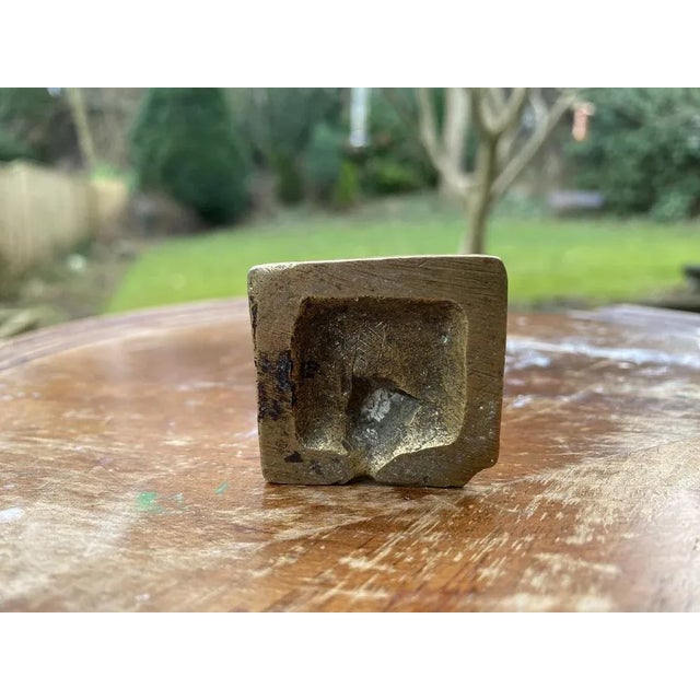 19th Century Indian or Tibetan Brass Deity Devotional Temple Statue For Sale - Image 6 of 10