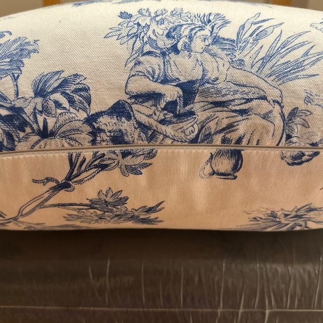 French Handcrafted Decorative Pillow Case For Sale - Image 3 of 6