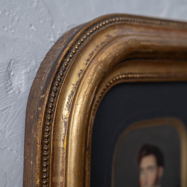 Austrian Leutnant Miniature Portrait, c.1840 For Sale In Savannah - Image 6 of 9