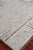 Wood Adrian Hand knotted Wool/Bamboo/Silk Ivory/Gray/Beige Rug-6'x9" For Sale - Image 7 of 9