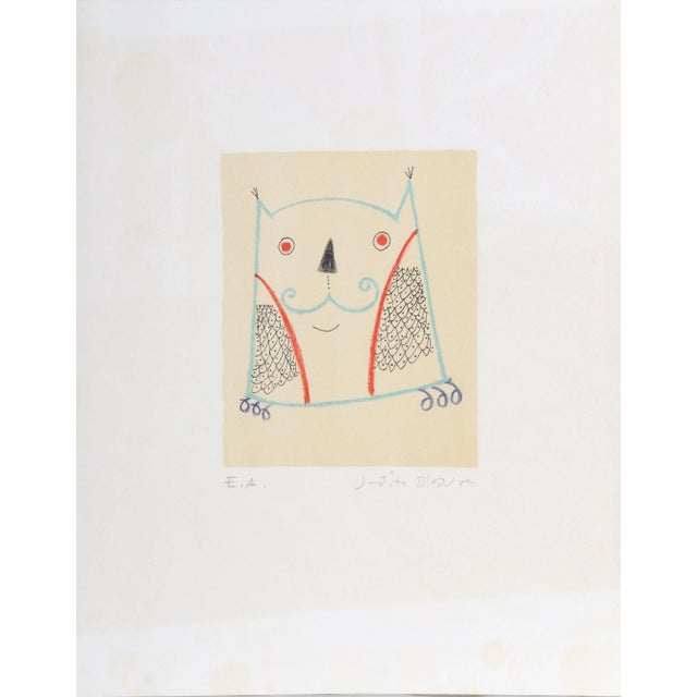 Contemporary Blue Cat, Judith Bledsoe For Sale - Image 3 of 3