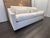 Traditional Rh Belgian Classic Slope Arm 2-Cushion Sofa – 7' | Classic Depth | Perennials® Performance Textured Linen Weave | Natural For Sale - Image 3 of 18