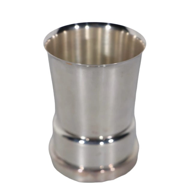 Napier Vintage Swiss Neuge Musical Silver Plate Baby Cup by Napier For Sale - Image 4 of 5