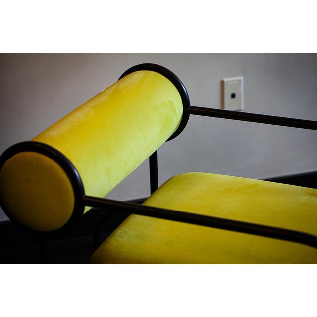 Mid-Century Modern Shiro Kuramata Limited Edition Sofa With Arms For Sale - Image 3 of 7