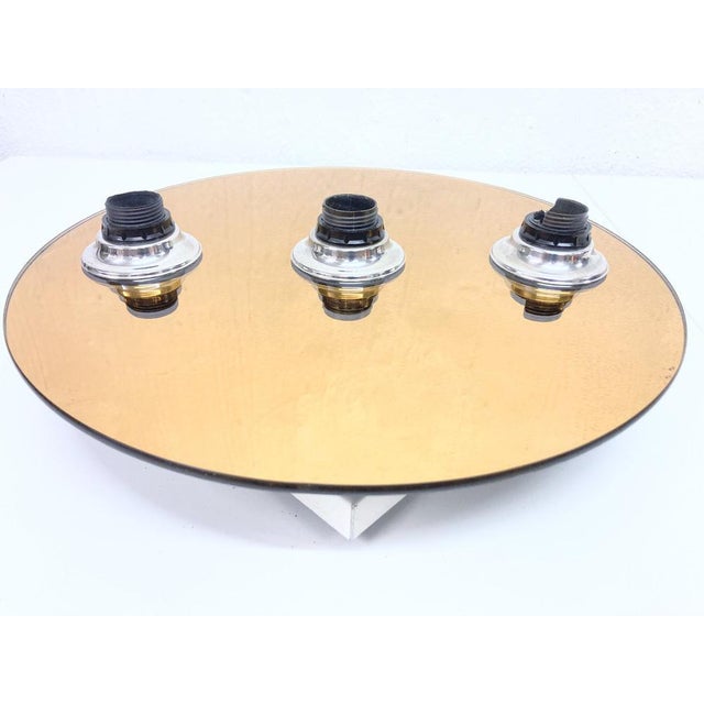 UFO Wall Lamp in Mirror Glass from Fischer Leuchten, 1970s-1980s For Sale - Image 4 of 11